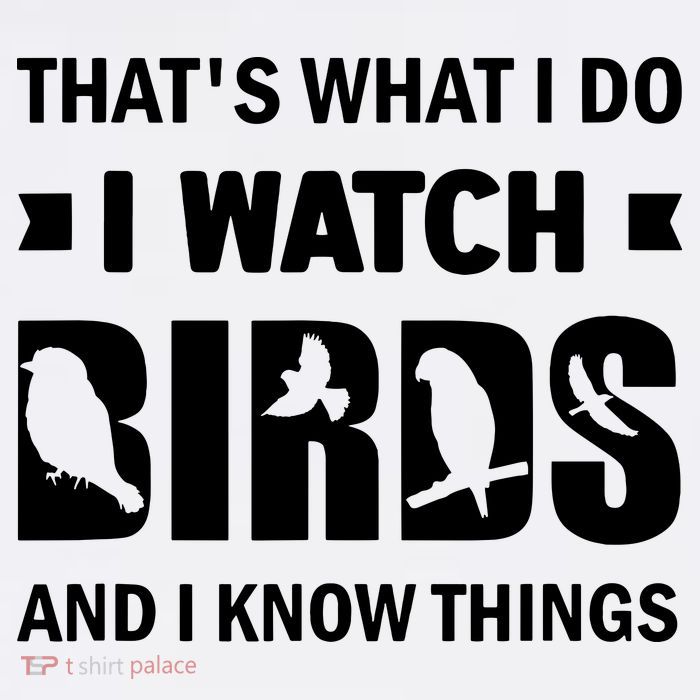 I Watch Birds And I Know Things Pet Bird Cool Comfort Performance Bucket Hat