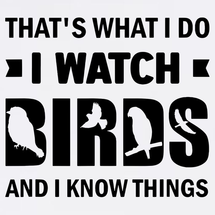 I Watch Birds And I Know Things Pet Bird Cooling Performance Crew T-Shirt