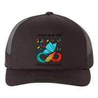 I Wear Blue For Autism Awareness Acceptance Yupoong Adult 5-Panel Trucker Hat