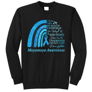 I Wear Blue For Moyamoya Awareness Warrior Sweatshirt