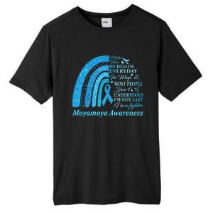 I Wear Blue For Moyamoya Awareness Warrior Tall Fusion ChromaSoft Performance T-Shirt