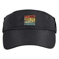 Its Weird Being The Same Age As Old People Retro Sarcastic Adult Drive Performance Visor