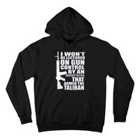 I Won't Be Lectured On Gun Control By An Administration Gun Control Guns Rights Hoodie