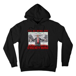 I Will Be Home For Christmas Donald Trump 47th President Of The United States Hoodie