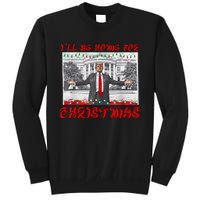 I Will Be Home For Christmas Donald Trump 47th President Of The United States Sweatshirt