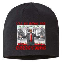 I Will Be Home For Christmas Donald Trump 47th President Of The United States Sustainable Beanie