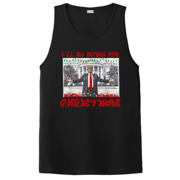 I Will Be Home For Christmas Donald Trump 47th President Of The United States PosiCharge Competitor Tank