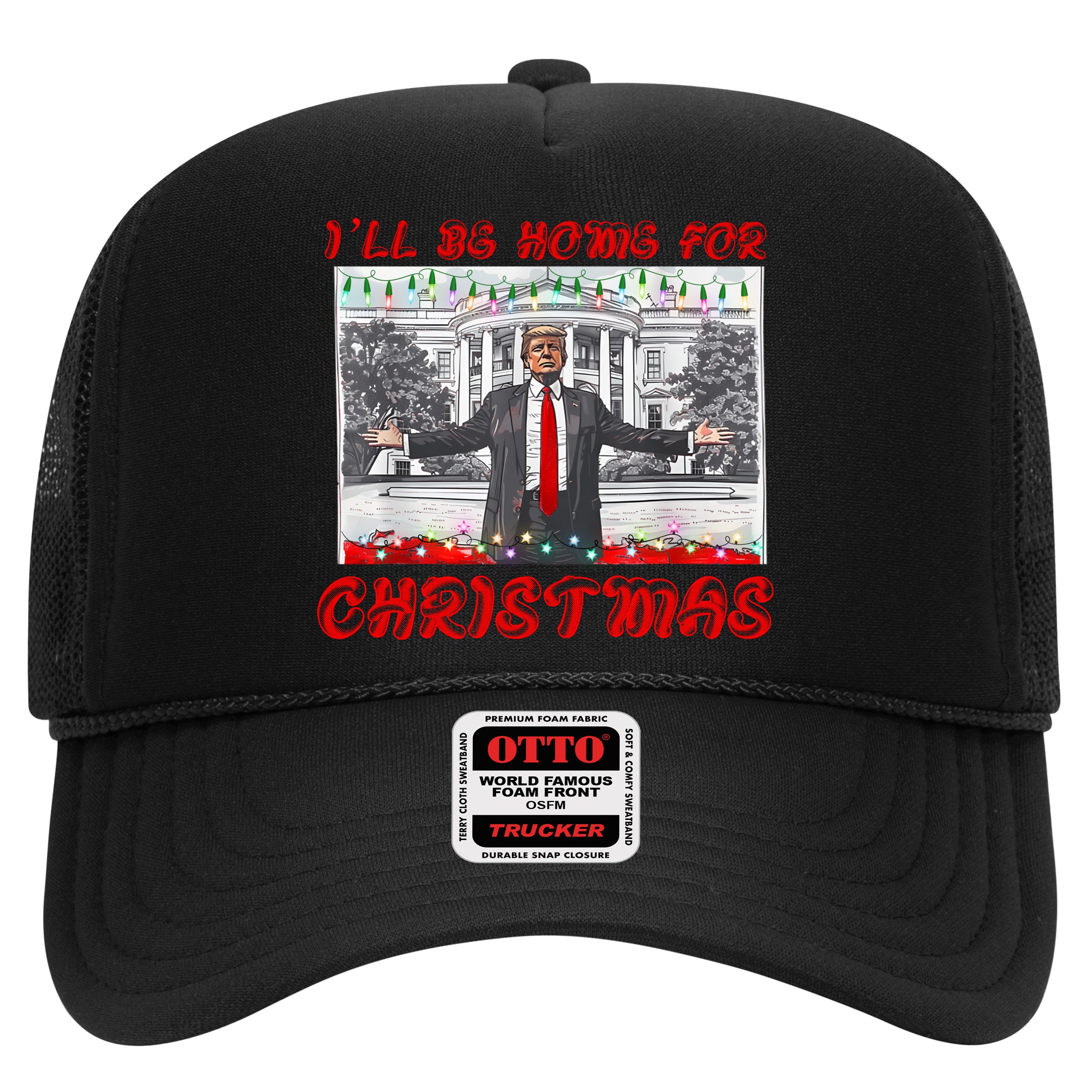 I Will Be Home For Christmas Donald Trump 47th President Of The United States Hat