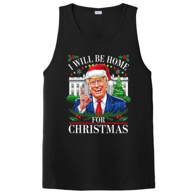 I Will Be Home For Christmas Trump 2024 White House Holiday PosiCharge Competitor Tank