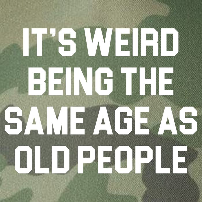 It's Weird Being The Same Age As Old People Legacy Tie Dye Trucker Hat
