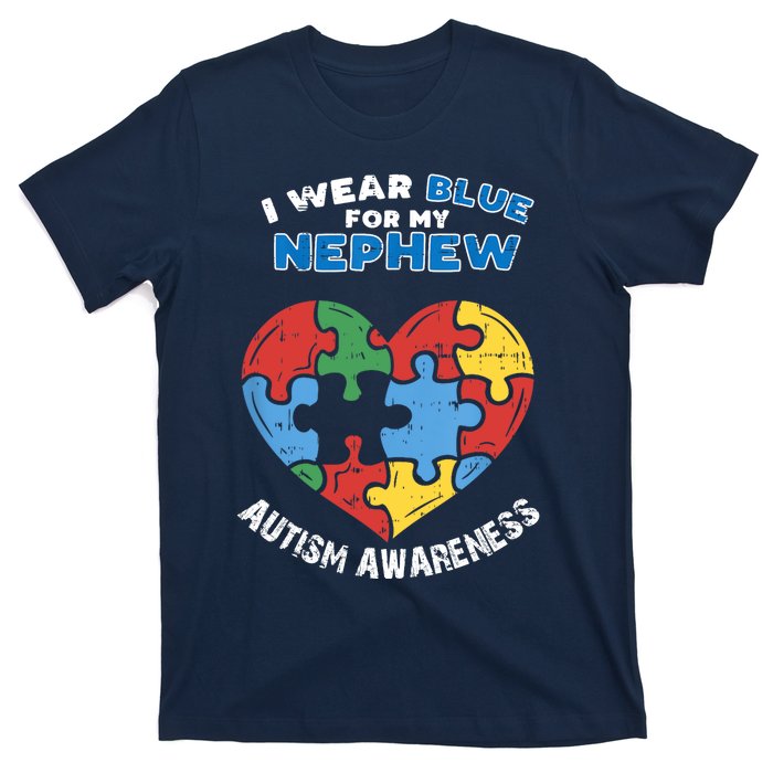 I Wear Blue For My Nephew T-Shirt