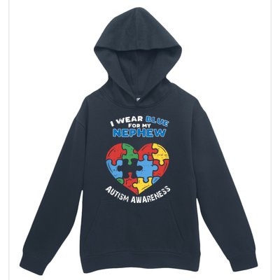 I Wear Blue For My Nephew Urban Pullover Hoodie