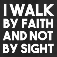 I Walk By Faith And Not By Sight Christian Jesus Adult Drive Performance Visor