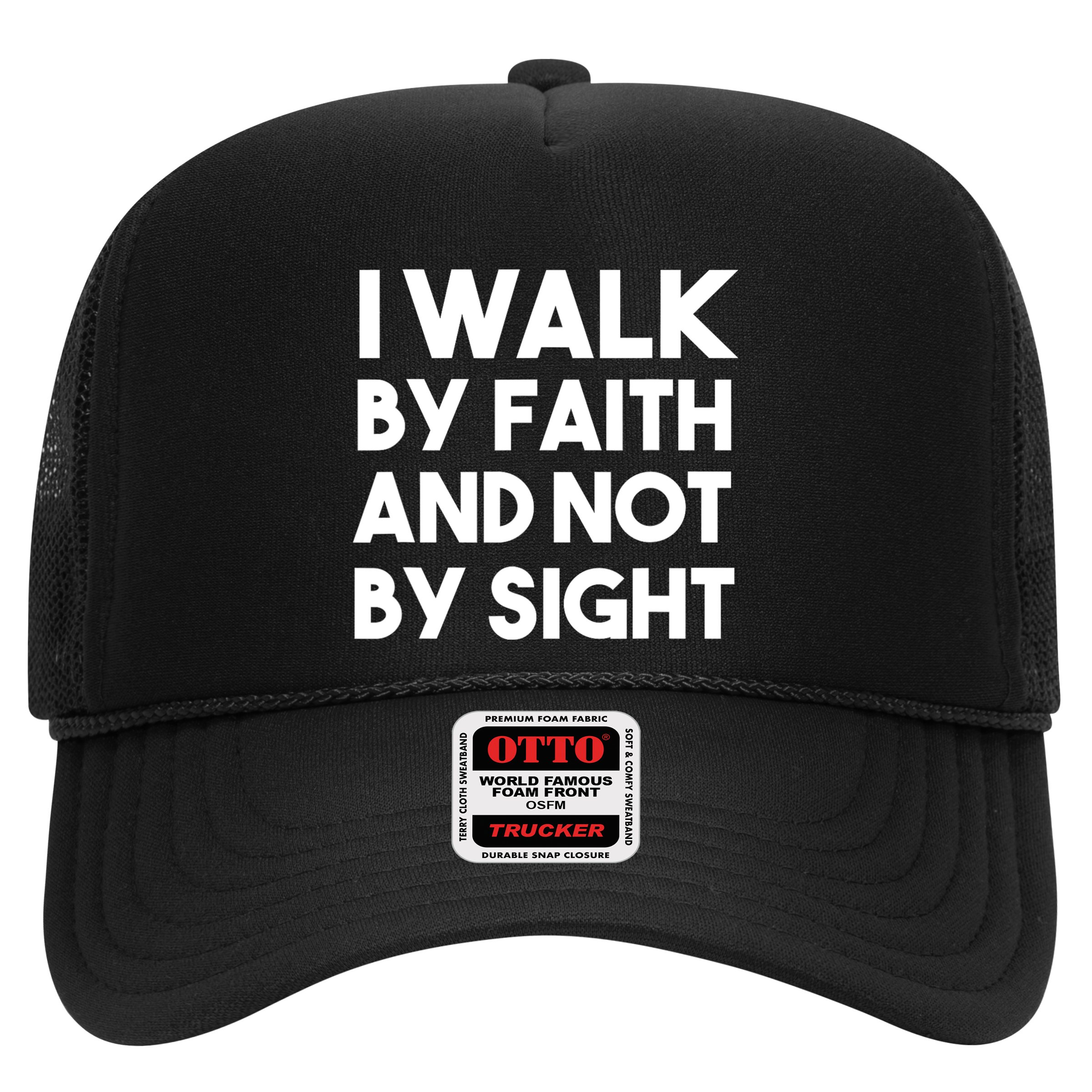 I Walk By Faith And Not By Sight Christian Jesus Hat