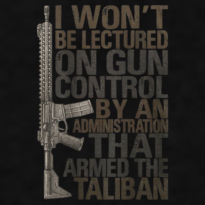 I Won't Be Lectured On Gun Control By An Administration Gun Control Guns Rights Ladies PosiCharge Tri-Blend Wicking Tank