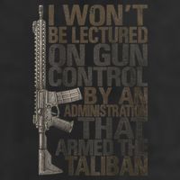 I Won't Be Lectured On Gun Control By An Administration Gun Control Guns Rights 7 Panel Mesh Trucker Snapback Hat