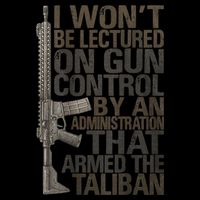 I Won't Be Lectured On Gun Control By An Administration Gun Control Guns Rights Backpack