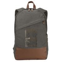 I Won't Be Lectured On Gun Control By An Administration Gun Control Guns Rights Cotton Canvas Backpack