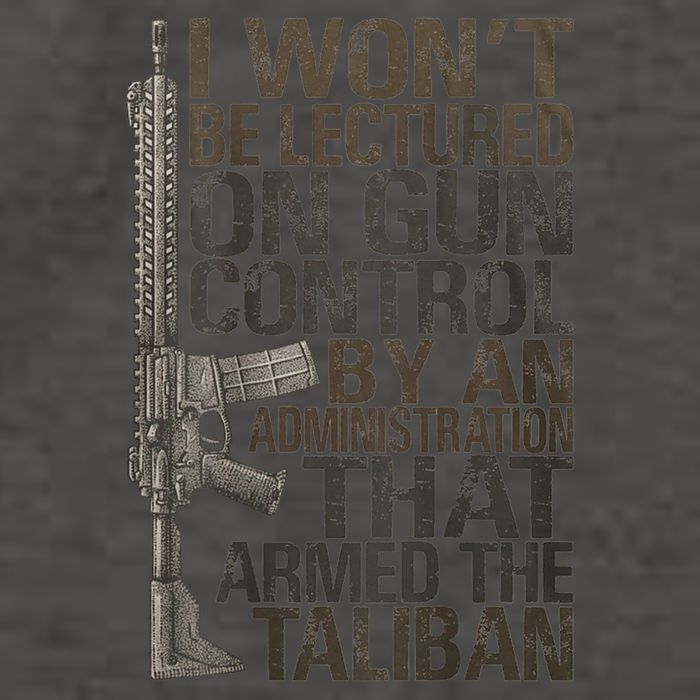 I Won't Be Lectured On Gun Control By An Administration Gun Control Guns Rights Vector Backpack