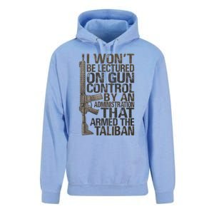 I Won't Be Lectured On Gun Control By An Administration Gun Control Guns Rights Unisex Surf Hoodie