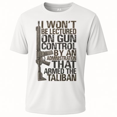 I Won't Be Lectured On Gun Control By An Administration Gun Control Guns Rights Cooling Performance Crew T-Shirt