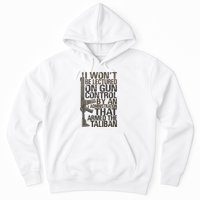 I Won't Be Lectured On Gun Control By An Administration Gun Control Guns Rights Hoodie