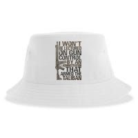 I Won't Be Lectured On Gun Control By An Administration Gun Control Guns Rights Sustainable Bucket Hat