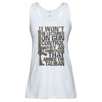 I Won't Be Lectured On Gun Control By An Administration Gun Control Guns Rights Ladies Essential Flowy Tank