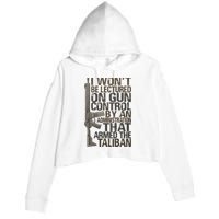 I Won't Be Lectured On Gun Control By An Administration Gun Control Guns Rights Crop Fleece Hoodie