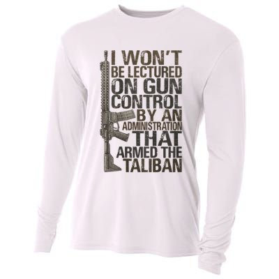 I Won't Be Lectured On Gun Control By An Administration Gun Control Guns Rights Cooling Performance Long Sleeve Crew
