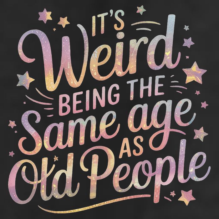 Its Weird Being The Same Age As Old People For Mom  Dad Beanie