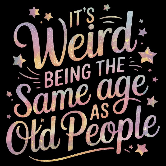 Its Weird Being The Same Age As Old People For Mom  Dad 16 in Basic Backpack