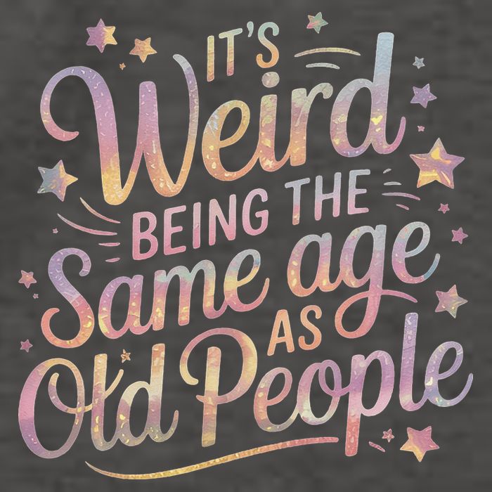 Its Weird Being The Same Age As Old People For Mom  Dad Vector Backpack
