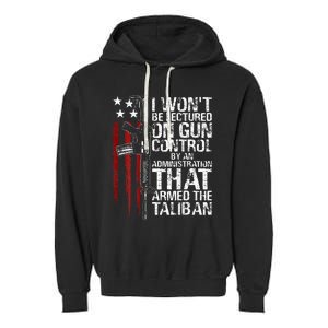 I Wont Be Lectured On Gun Control By An Administration Garment-Dyed Fleece Hoodie