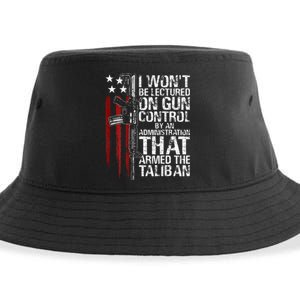 I Wont Be Lectured On Gun Control By An Administration Sustainable Bucket Hat