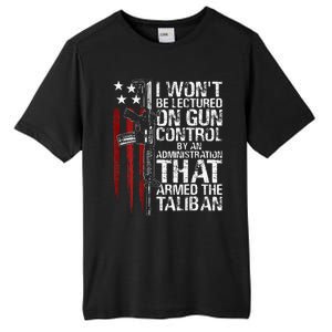 I Wont Be Lectured On Gun Control By An Administration Tall Fusion ChromaSoft Performance T-Shirt