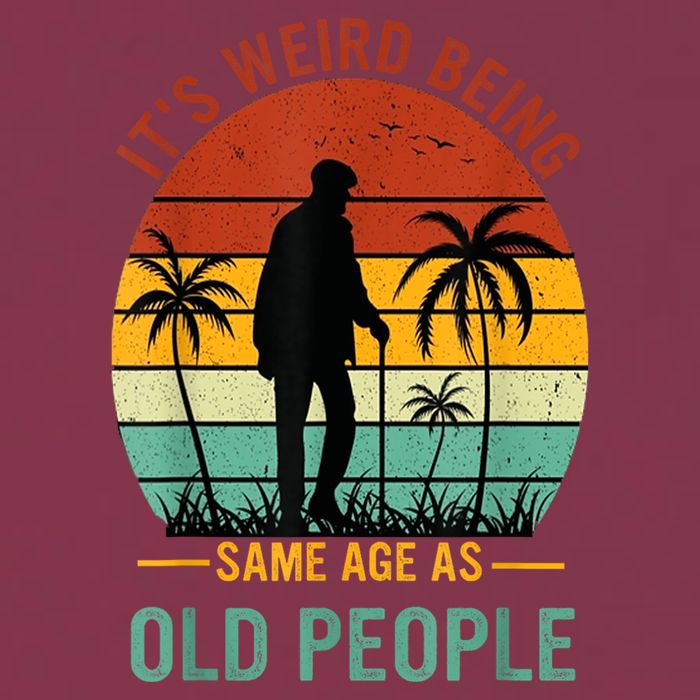 Its Weird Being The Same Age As Old People Funny 16oz Travel Tumbler