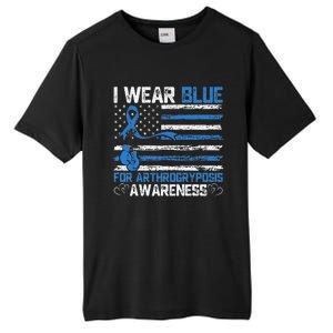 I Wear Blue For Arthrogryposis Awareness Month Tall Fusion ChromaSoft Performance T-Shirt