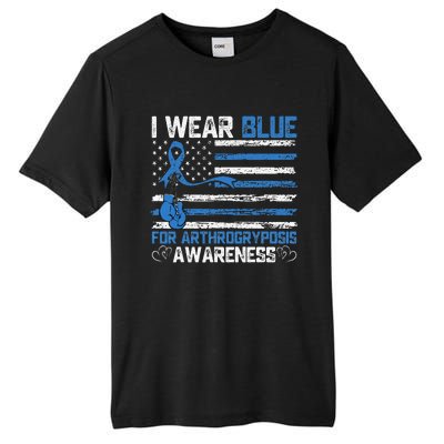 I Wear Blue For Arthrogryposis Awareness Month Tall Fusion ChromaSoft Performance T-Shirt