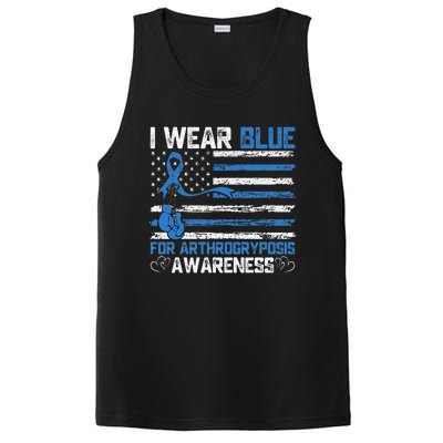 I Wear Blue For Arthrogryposis Awareness Month PosiCharge Competitor Tank