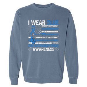 I Wear Blue For Arthrogryposis Awareness Month Garment-Dyed Sweatshirt