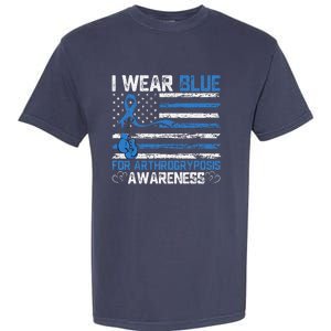 I Wear Blue For Arthrogryposis Awareness Month Garment-Dyed Heavyweight T-Shirt