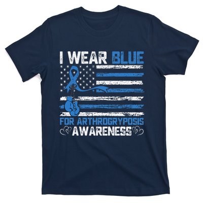 I Wear Blue For Arthrogryposis Awareness Month T-Shirt