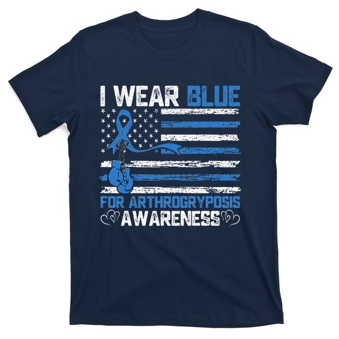 I Wear Blue For Arthrogryposis Awareness Month T-Shirt