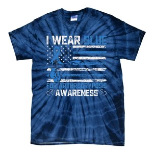 I Wear Blue For Arthrogryposis Awareness Month Tie-Dye T-Shirt