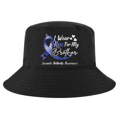 I Wear Blue For My Brother Juvenile Arthritis Awareness Great Gift Cool Comfort Performance Bucket Hat