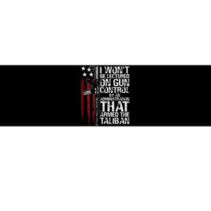 I Wont Be Lectured On Gun Control By An Administration Bumper Sticker