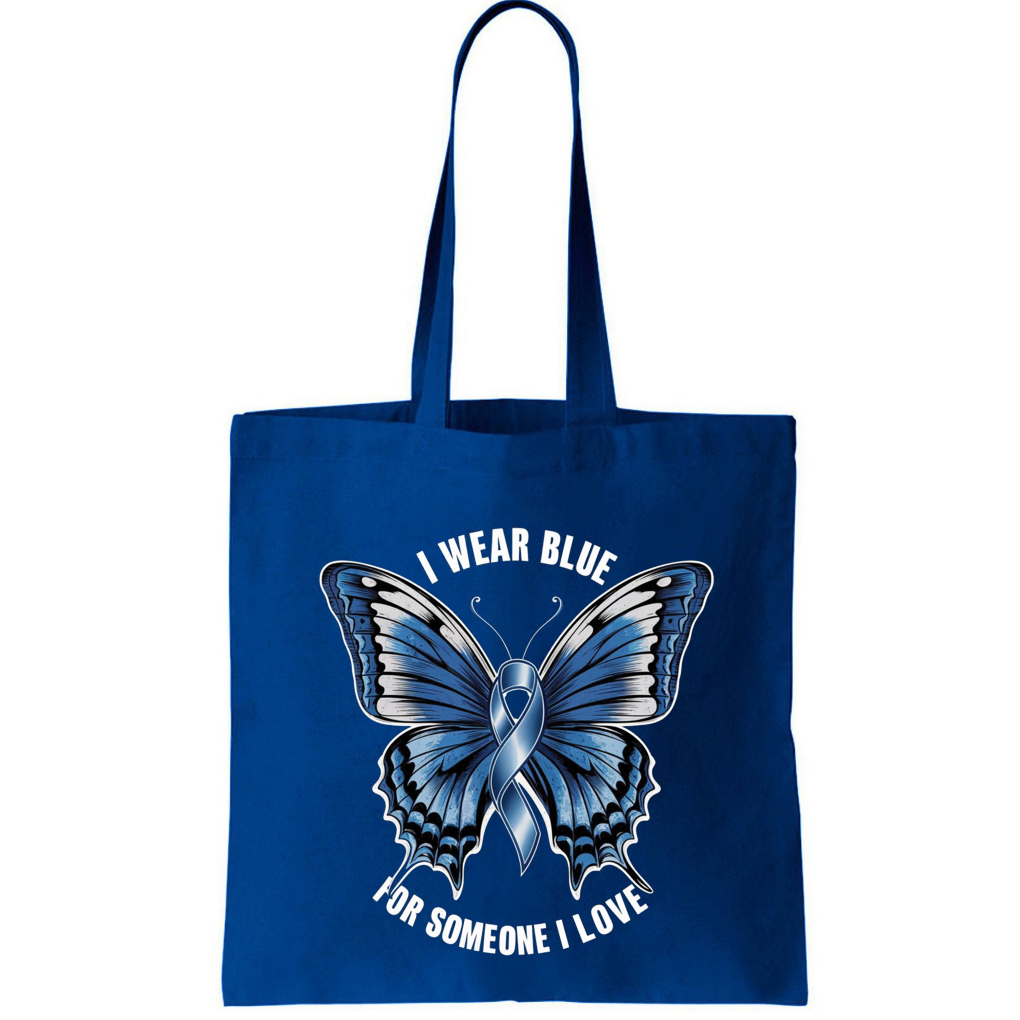 I Wear Blue For Juvenile Arthritis Awareness Butterfly Ribbo Gift Bag