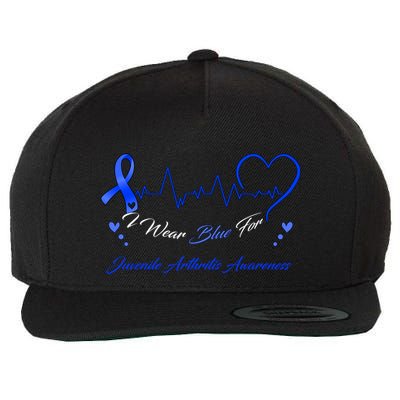 I Wear Blue For Juvenile Arthritis Awareness Cute Gift Wool Snapback Cap