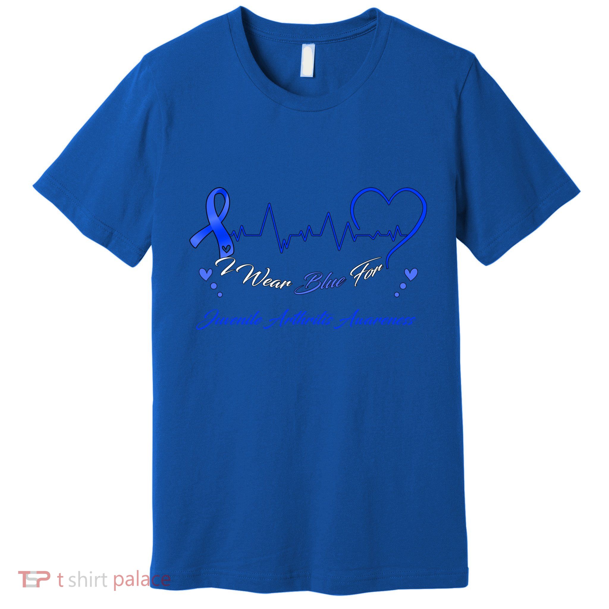 I Wear Blue For Juvenile Arthritis Awareness Cute Gift Premium T-Shirt